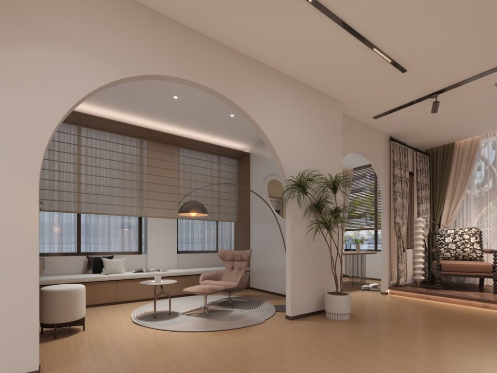 Compact Living Room Ottoman