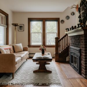 Refined Living Room Bookshelf