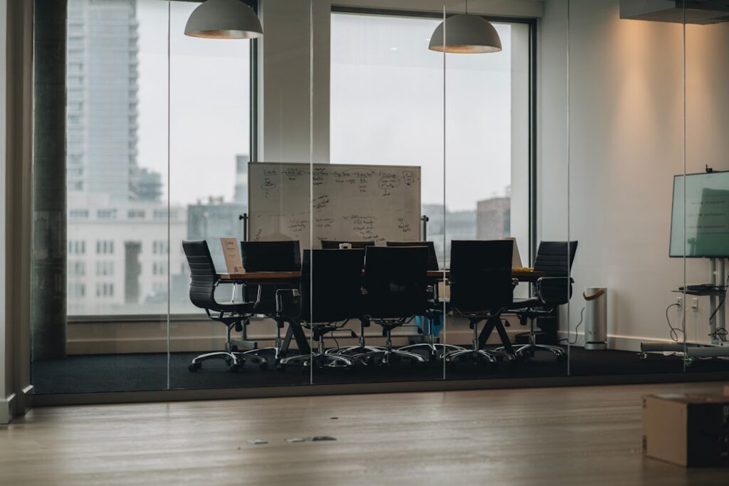 Contemporary Workspace Whiteboard